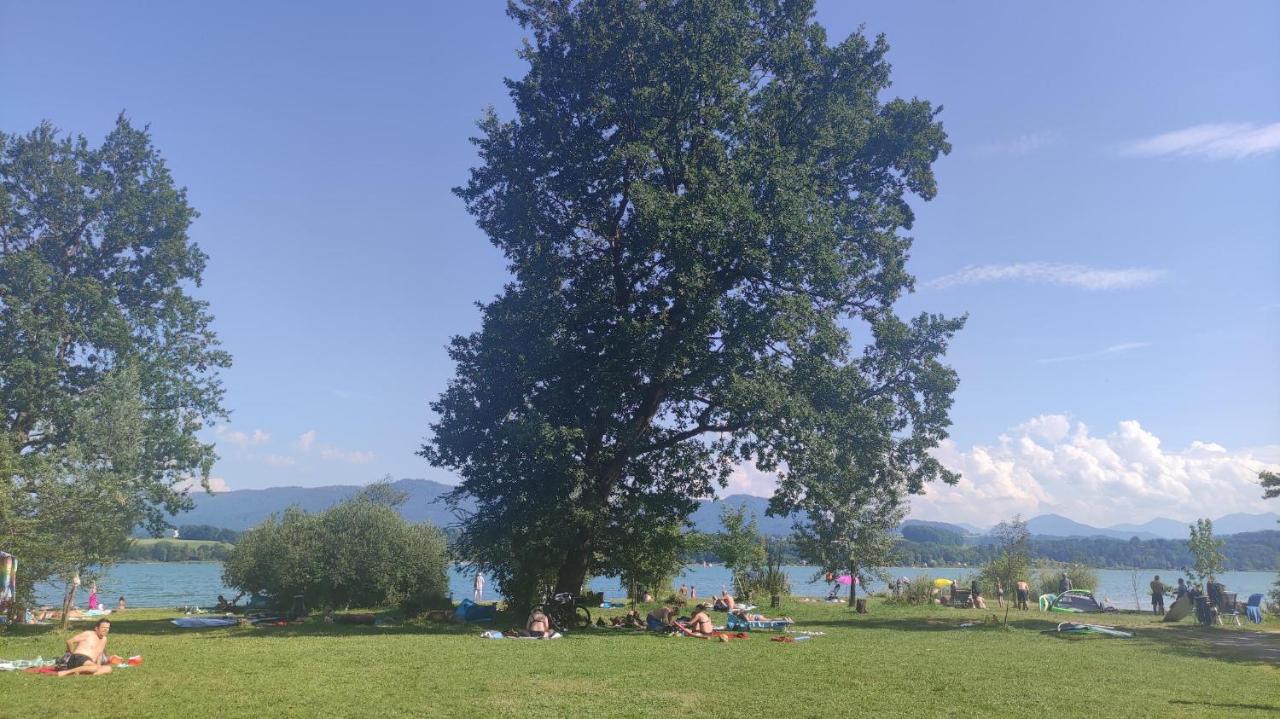 Glamping Wallersee - Unter Dem Kastanienbaum Helming المظهر الخارجي الصورة